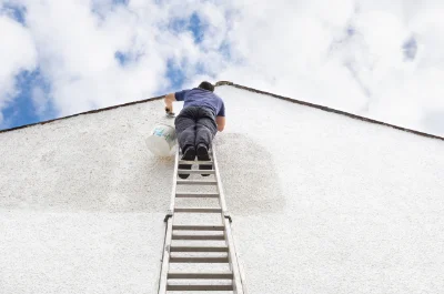 Peinture extérieure à Arfeuilles — façades et ravalement